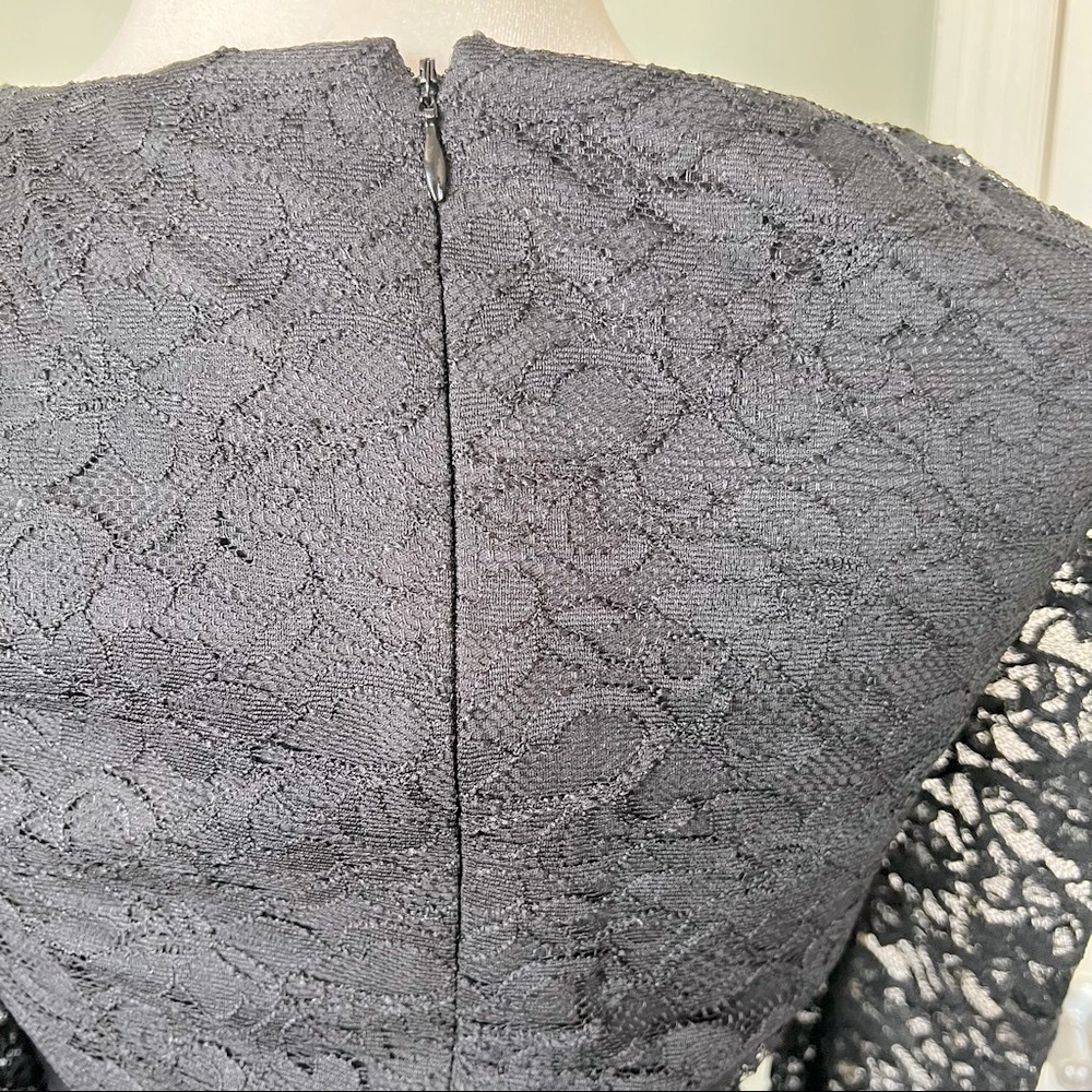 The Limited Lace Sheath Black Dress in Size 4 - Picture 8 of 13
